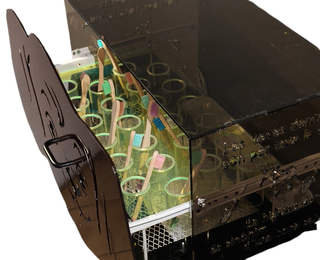 Toothbrush Holder - Puppy Design - For Schools and Daycares