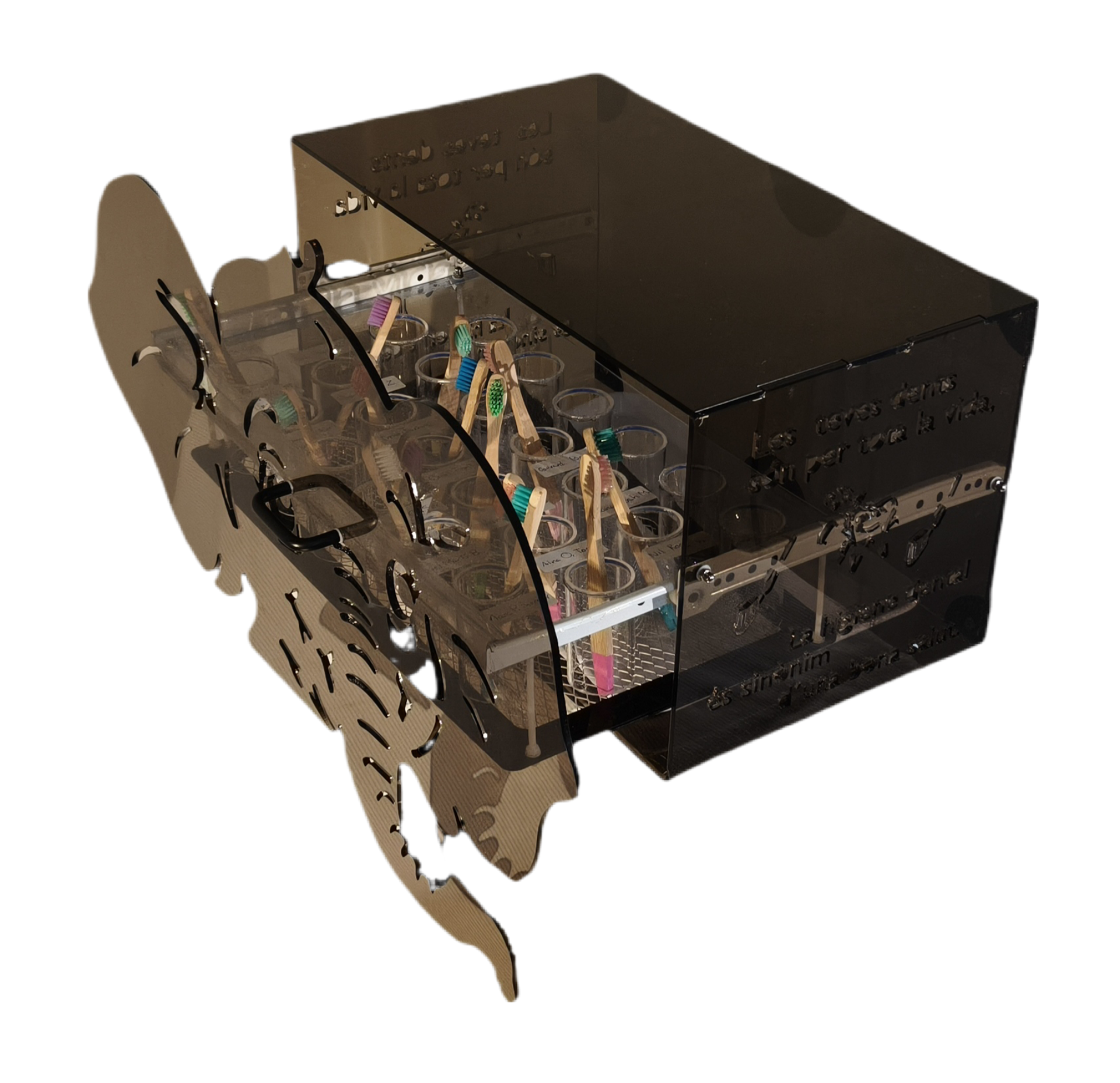 Toothbrush Holder - Elephant Design - For Schools and Daycares 