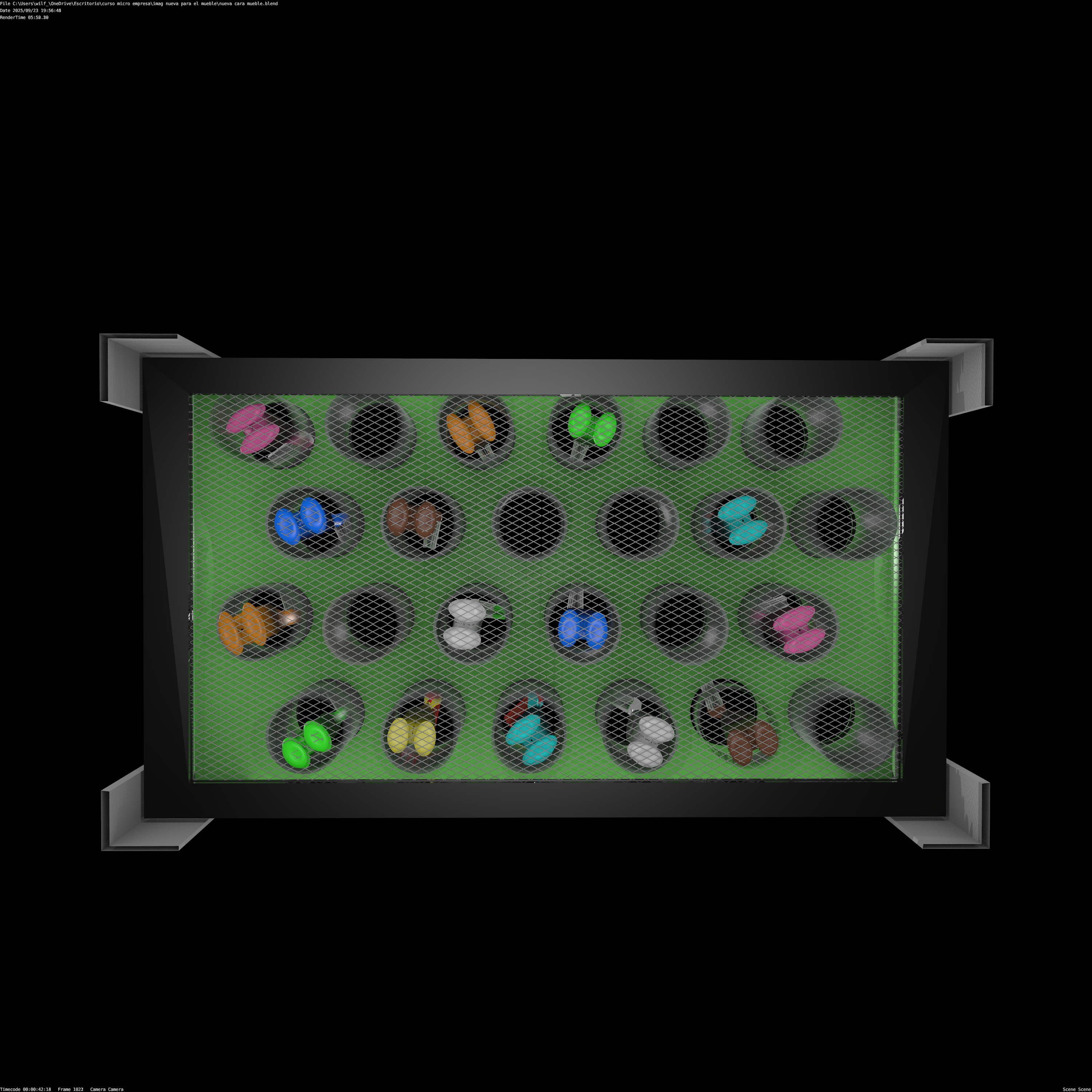 Toothbrush Holder Tray - School Use - Methacrylate 